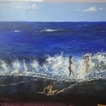 Tarde de olas y risas