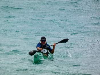 Gustavo Cedero of "Club de Pirag&uuml;ismo Pobla Marina" - XV Eurochallenge 2024
