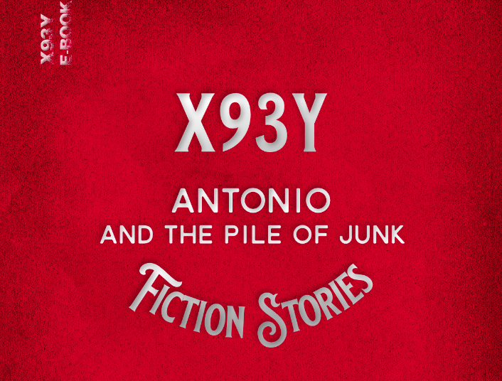 Antonio and the pile of junk