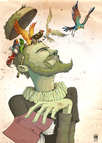 Don Quijote&acute;s mind